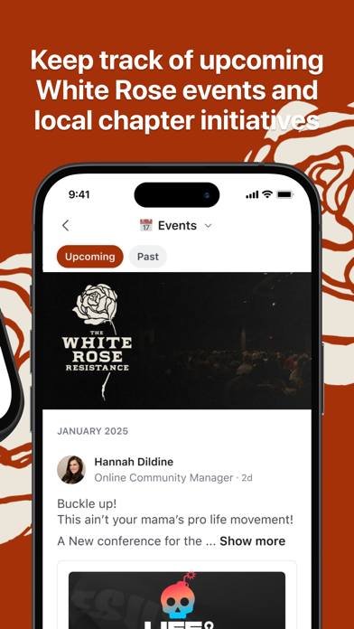 Screenshot 3 of White Rose Resistance App