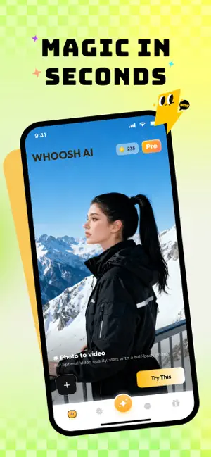 Whoosh AI: Photo to Video iPhone screenshot 2