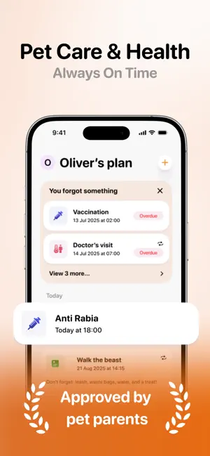 Oli: Pet Care & Health Tracker screenshot 1