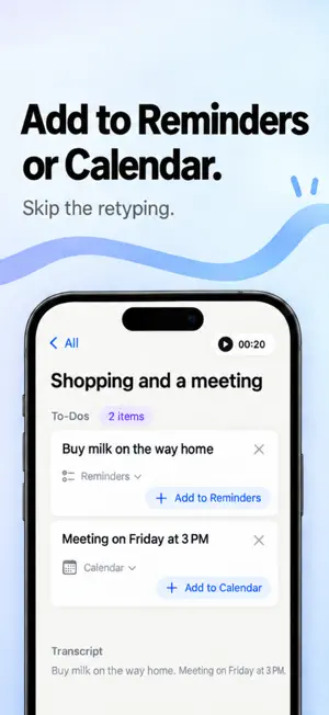 Voice to Action - AI Recorder screenshot 3