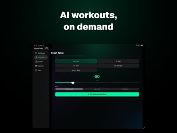 IntervalCoach: AI Training iPad screenshot