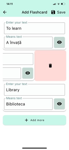 Notivo - Flashcards Screenshot 3 of 5
