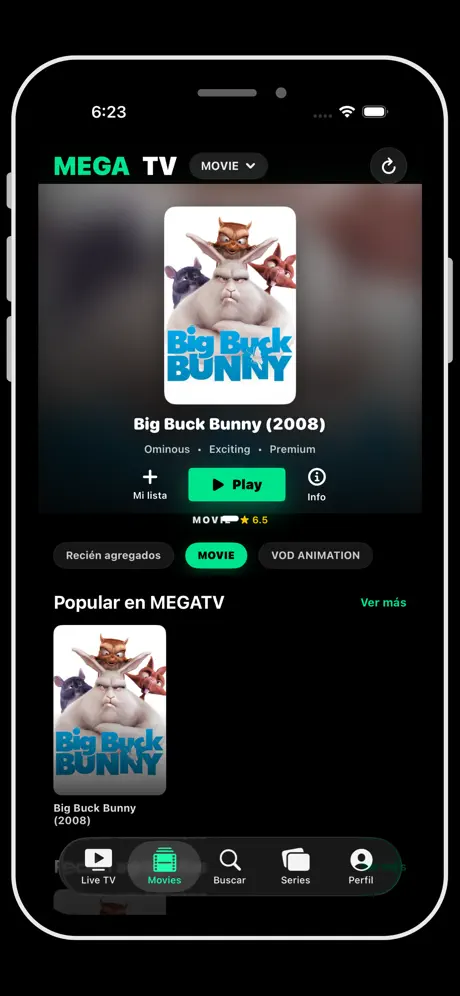 MegaTV screenshot 4