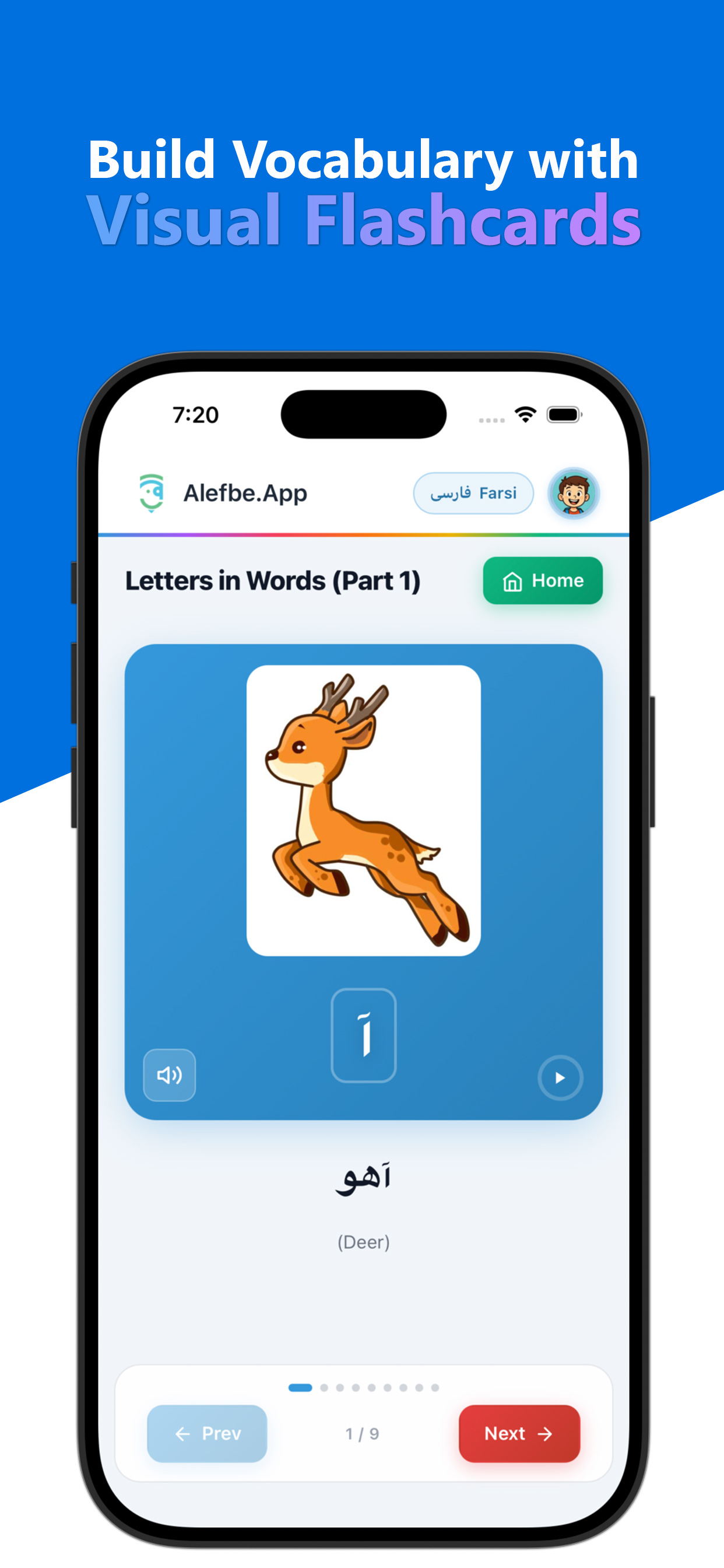 Learn Farsi & Pashto - Alefbe screenshot 2