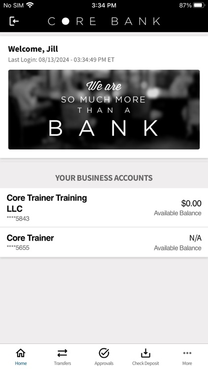 Core Bank Business