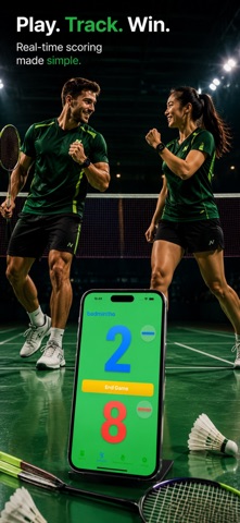 badmintho - badminton tracker screenshot