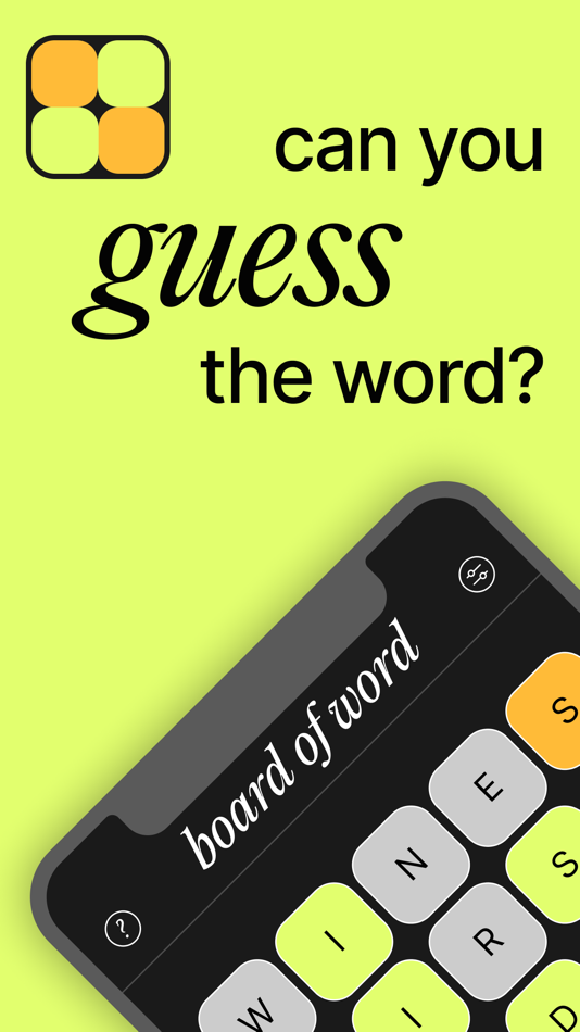 #2. Board of Word (iOS) 由: The Mob