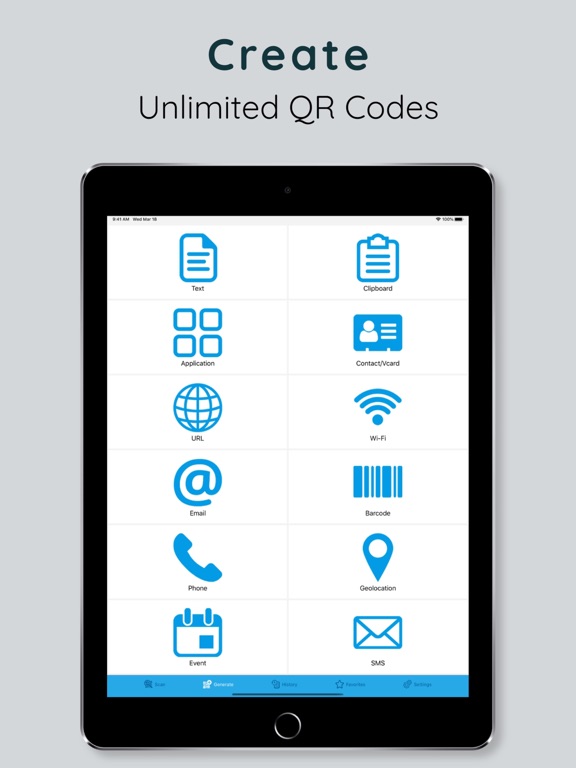 QR Code: Reader & Scanner iPad screenshot 4 - Utilities app