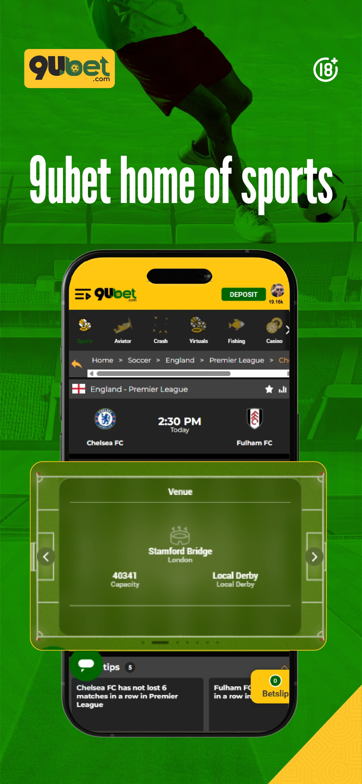 9Ubet- Sportsbook & Casino