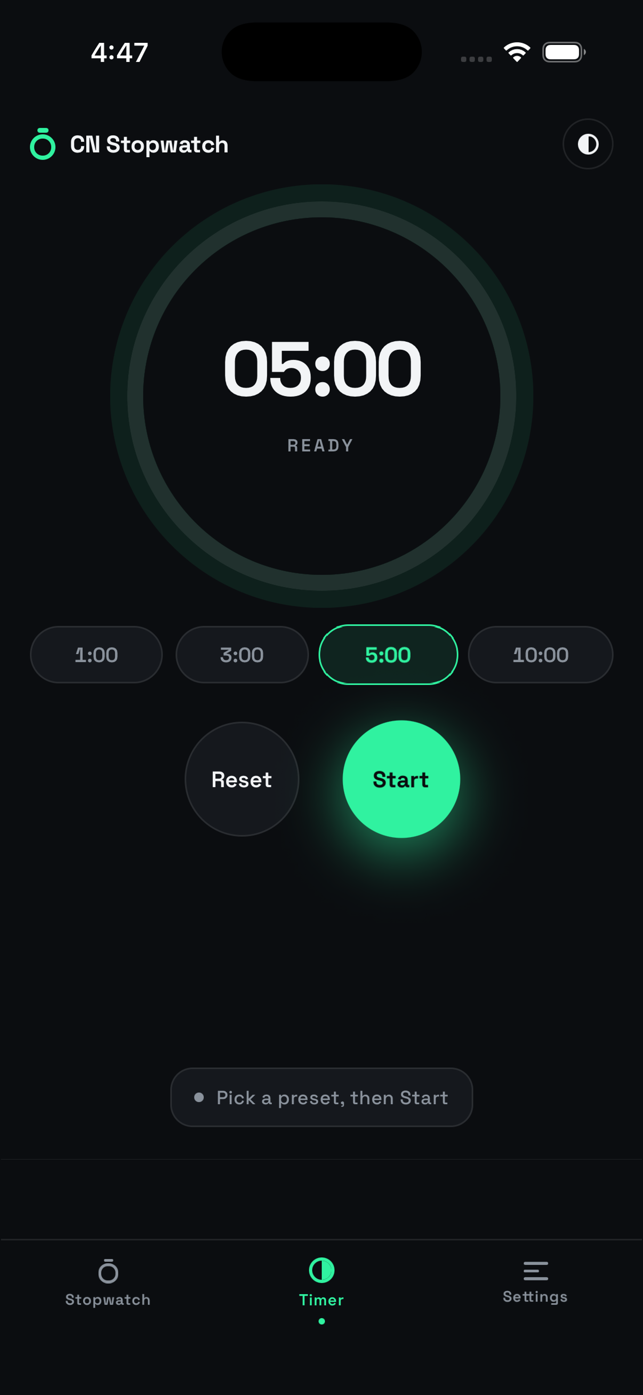 CNStopwatch screenshot 4