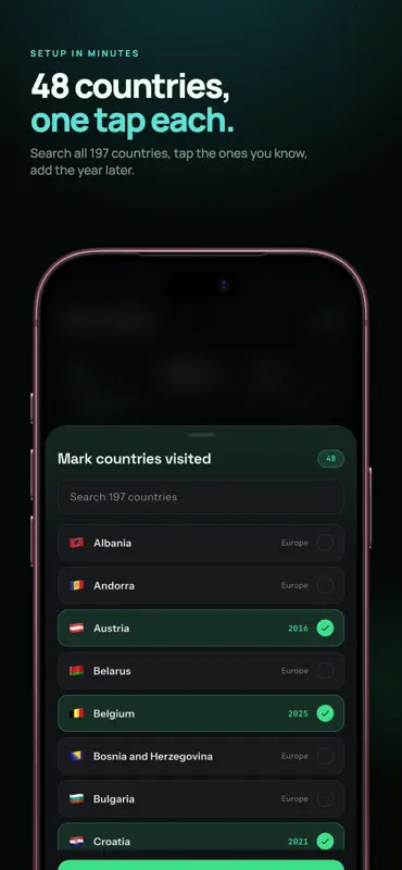 Been: Travel Map & Tracker screenshot 4 of 5