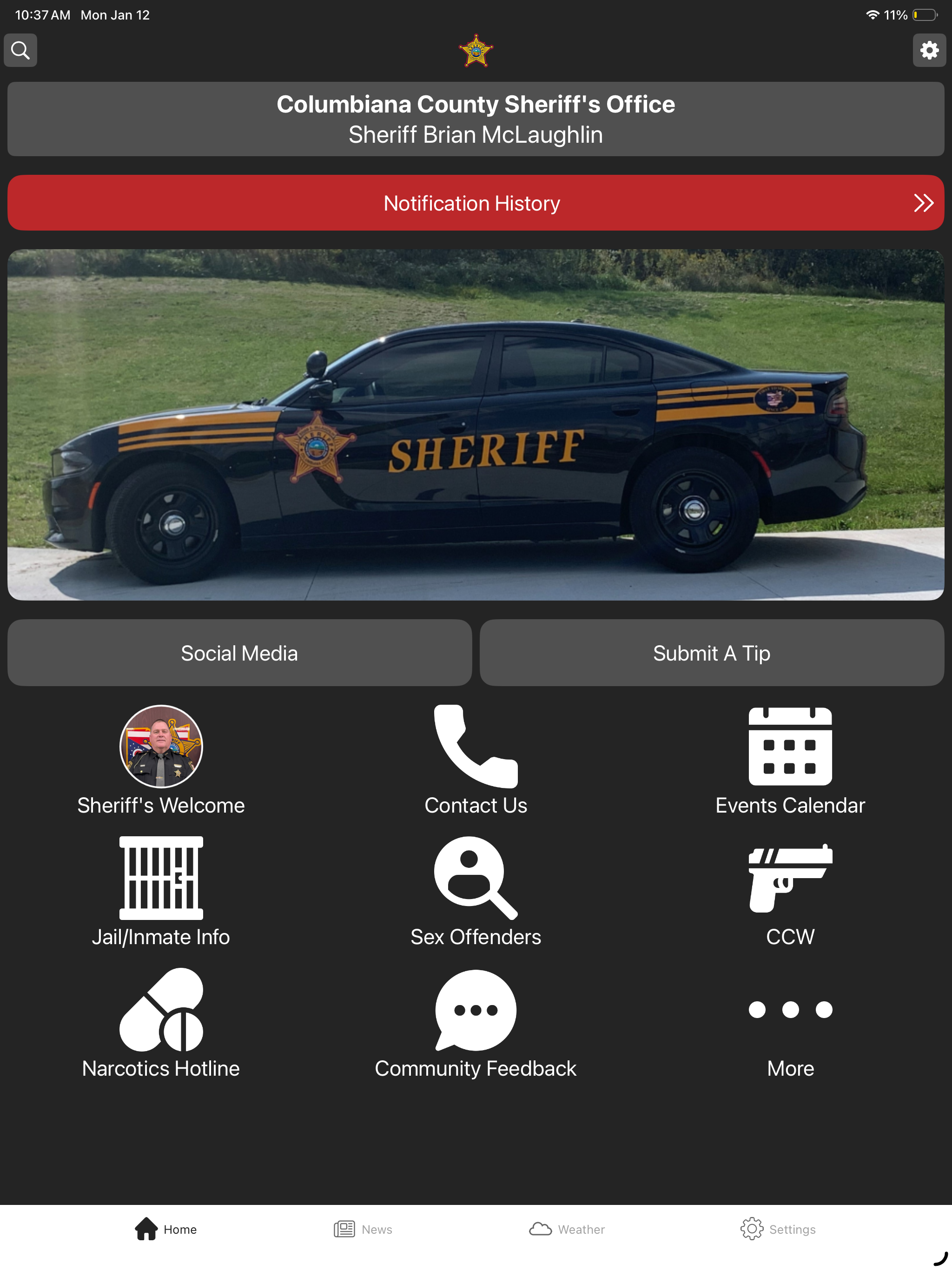 Columbiana County Sheriff OH screenshot 4