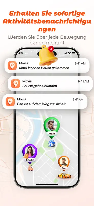 GPS Tracker & Handy Orten screenshot 2 of 5