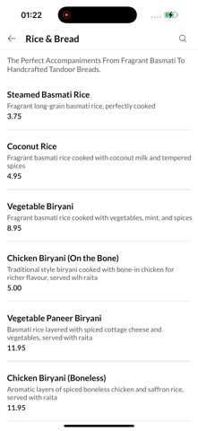 Luxmy Foods screenshot