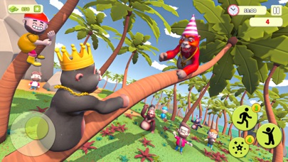 Gorilla vs Human Tag Race Game Screenshot