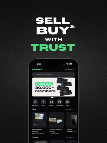 NewSa - Buy/Sell 2nd hand iPad screenshot 1
