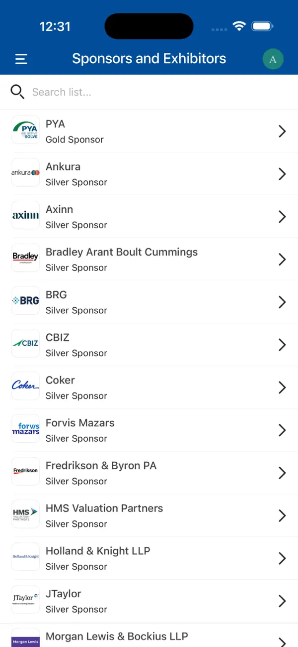 Screenshot #3 pour American Health Law Assoc.