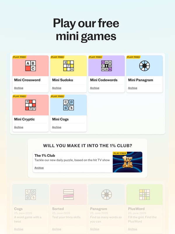 Telegraph Puzzles: Word Games screenshot 2