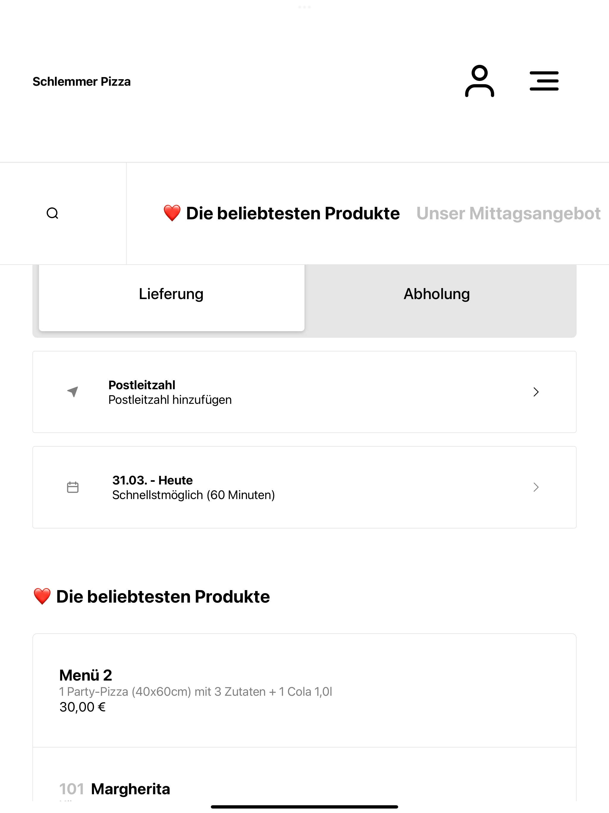 Schlemmer Pizza Schorndorf