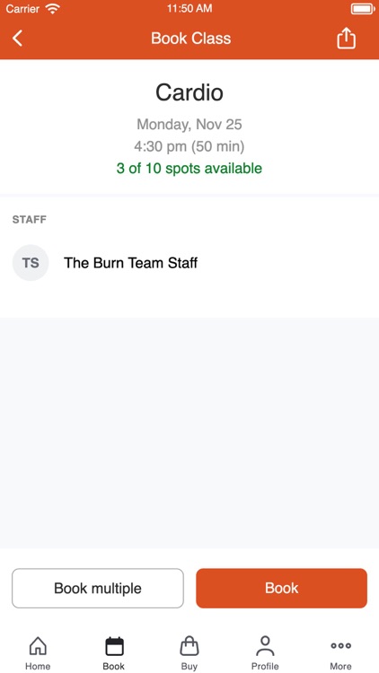 The Burn fitness Club