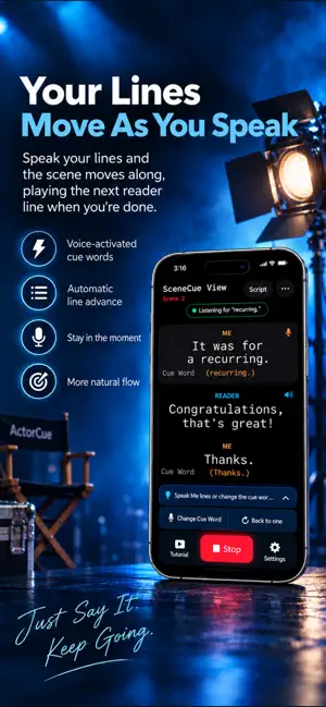 ActorCue: Line Reader screenshot 2