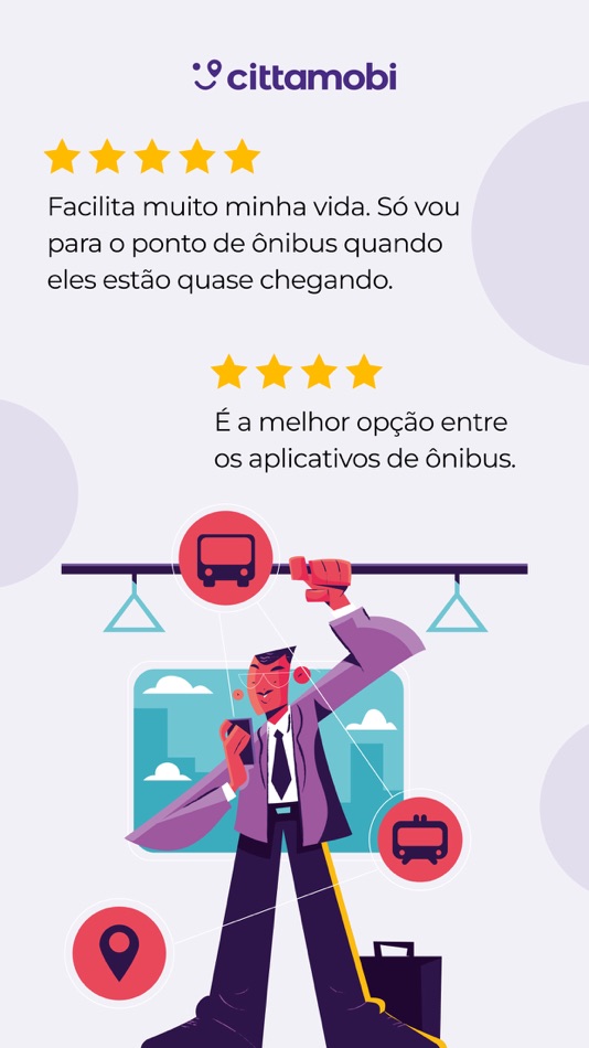 #6. Cittamobi: Ônibus e Trilhos (iOS) 由: Cittamobi Desenvolvimento em Tecnologia Ltda