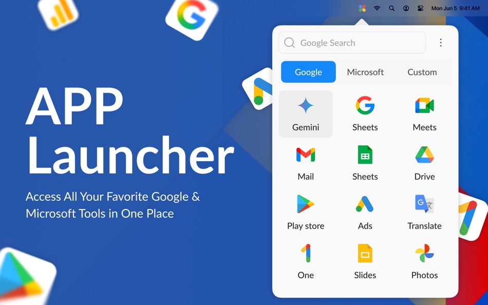 #1. GApp Shortcuts for Google App (macOS) 由: Usman Ali