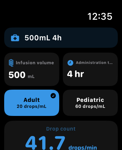 Drip Rate Calculator screenshot 16
