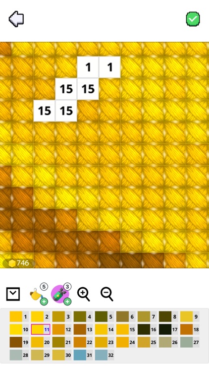 Cross Stitch Color by Number