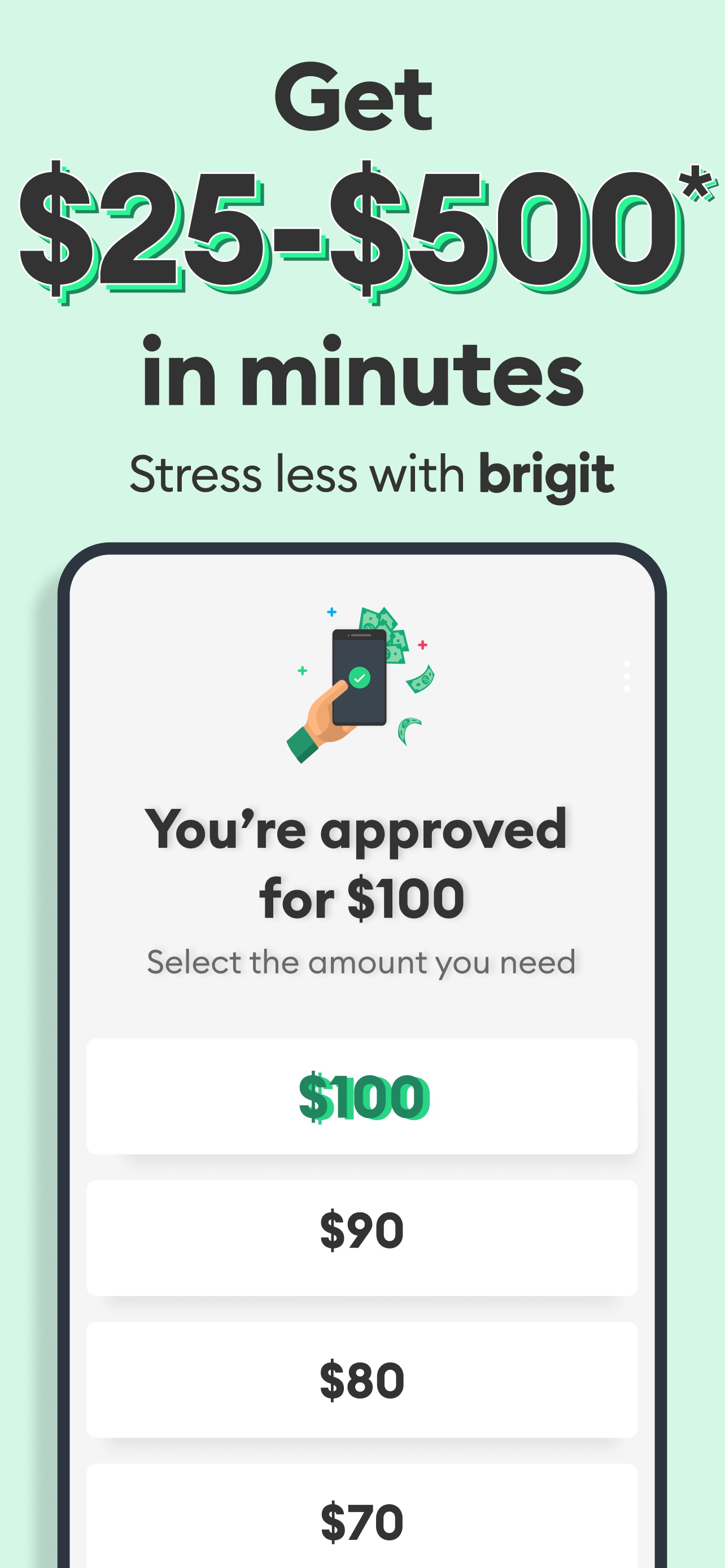 Brigit: Cash Advance & Credit screenshot 1