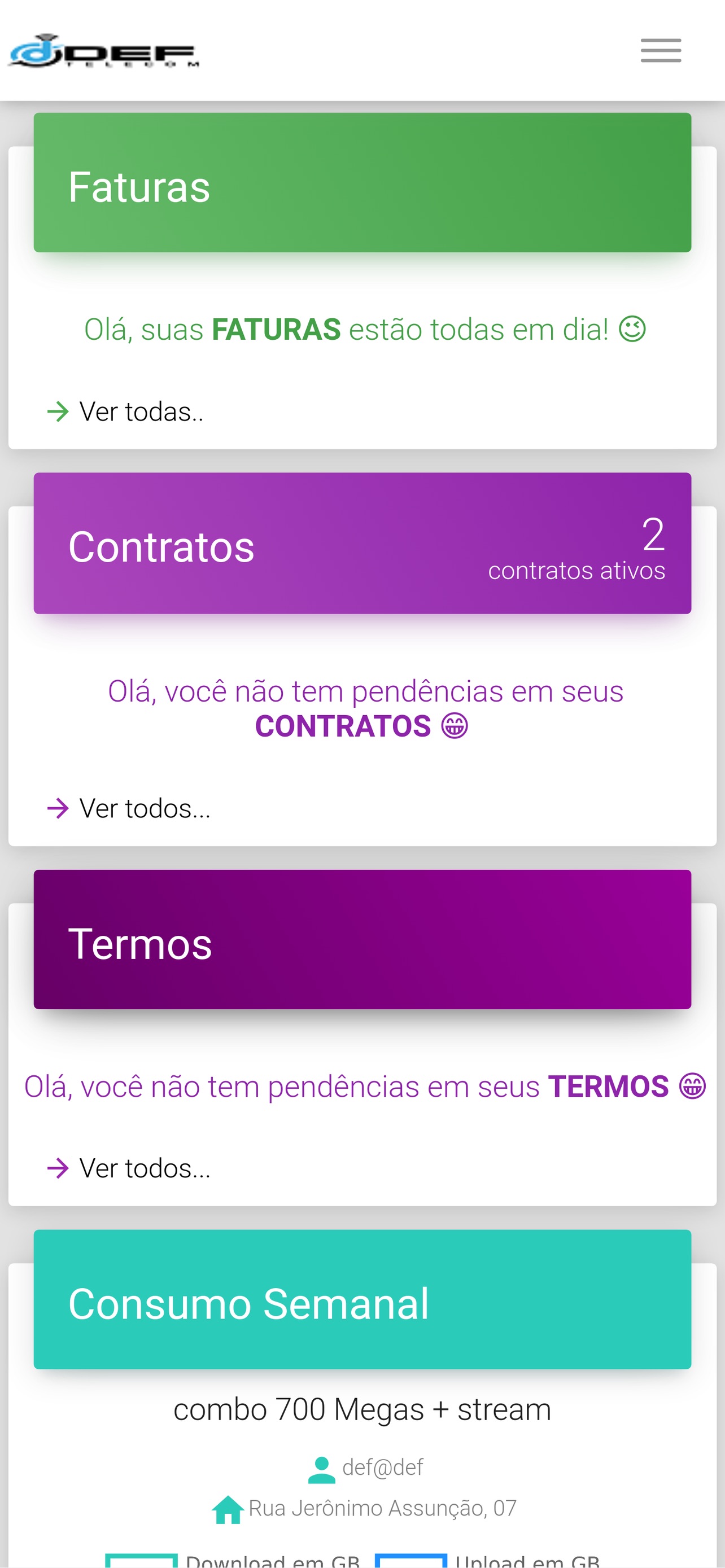 Screenshot 3 of Def Telecom & Provedor