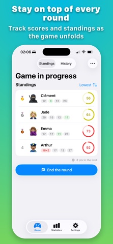 Skyjo - Score & Stats Screenshot 1 of 4