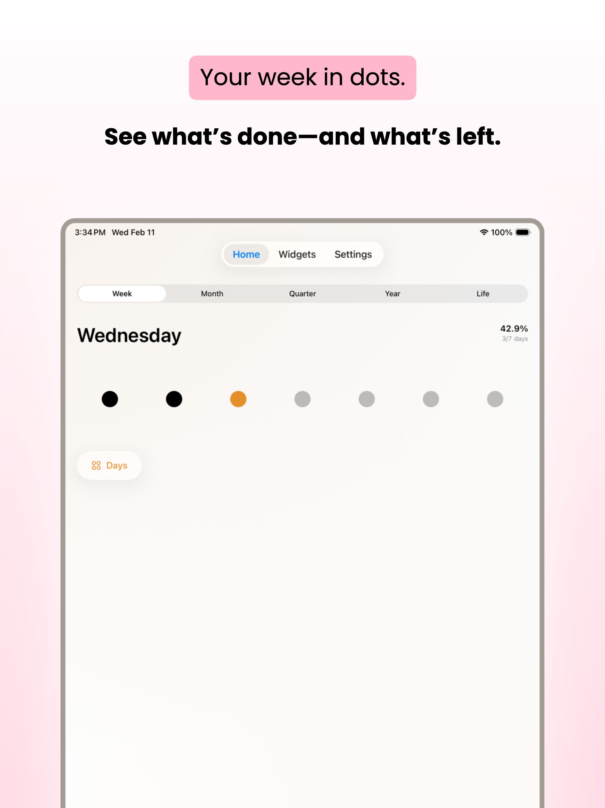 Moment Widgets: Time Progress screenshot 11