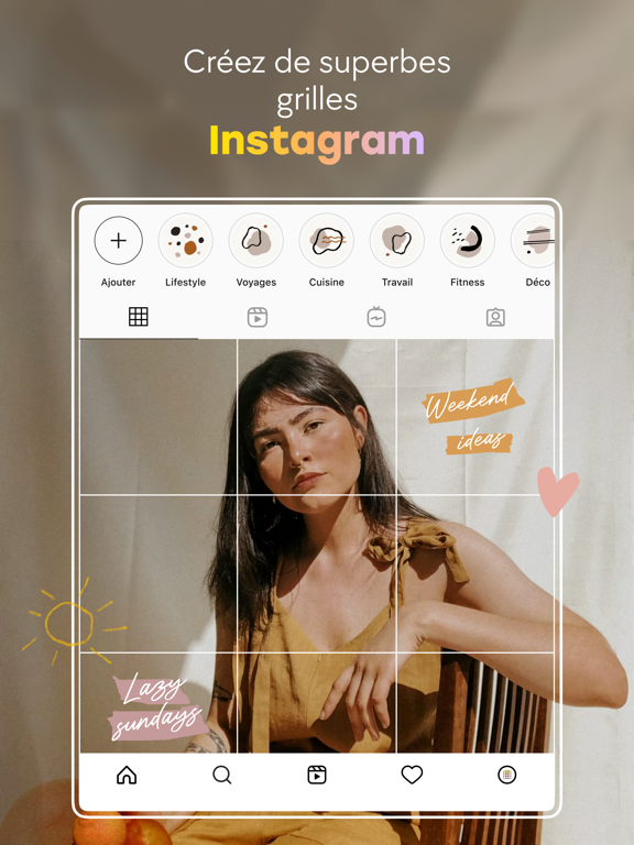 Screenshot #4 pour GRIDS: Layout for Instagram