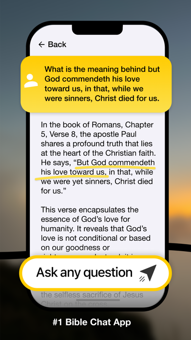 Scriptura - Bible Chat Haven Screenshot