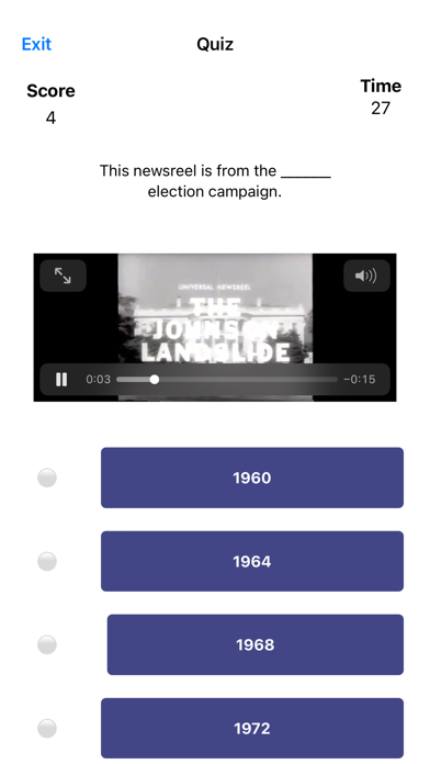 Presidential Elections Game Screenshot