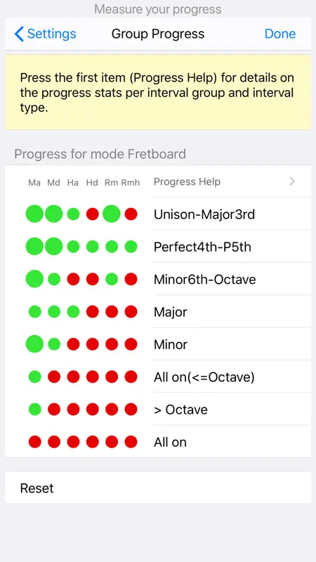 Guitar Interval Ear Trainer screenshot 5 of 5