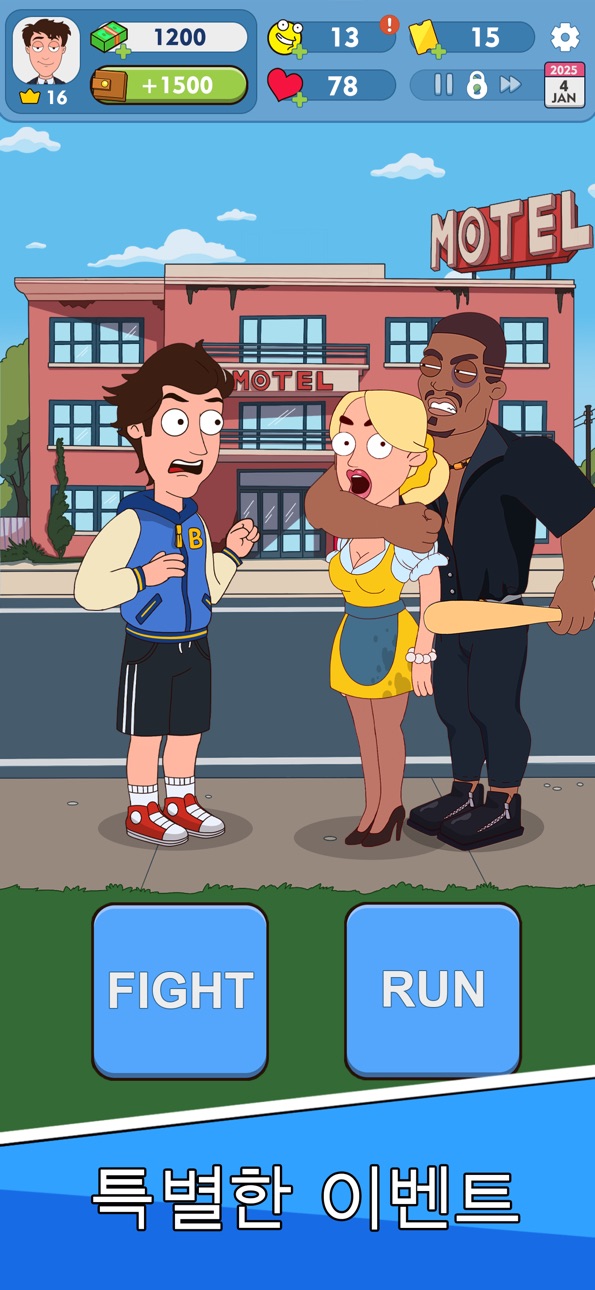Idle Guy: Life Simulator Games iOS Mod IPA screenshot 4 - iOS game interface