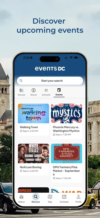 Events DC screenshot 2