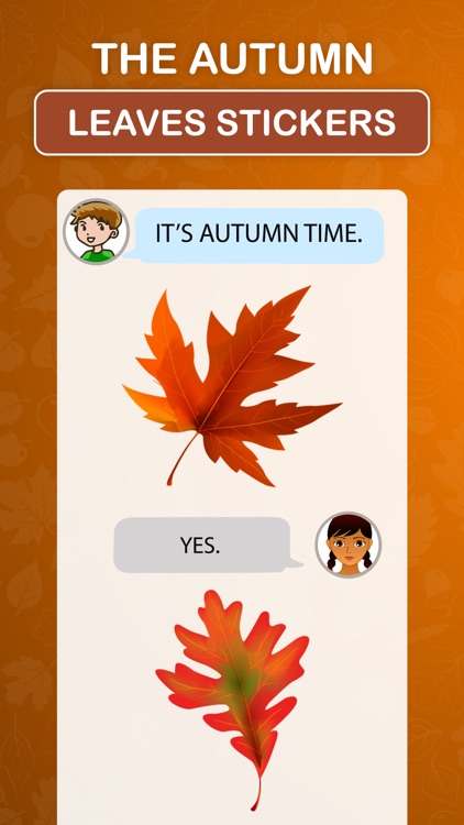 The Autumn Leaves Stickers