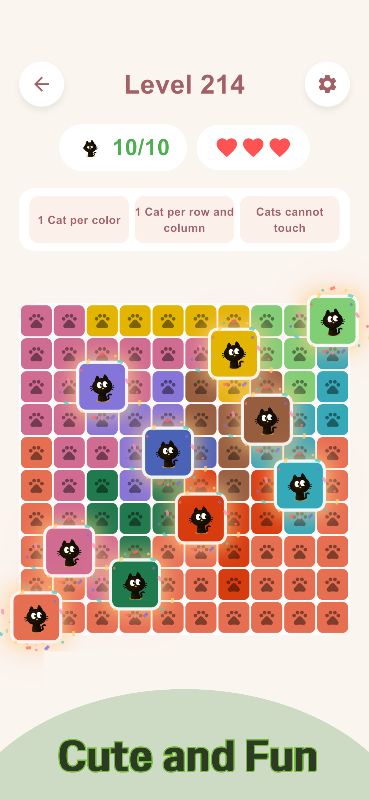 Find the Cats - Cat Sudoku! screenshot 5