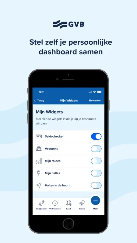 GVB reis app screenshot 8 of 8