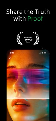Truly: AI Detector iPhone screenshot