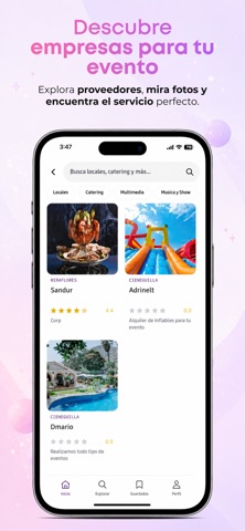 Comvenia Events iPhone screenshot