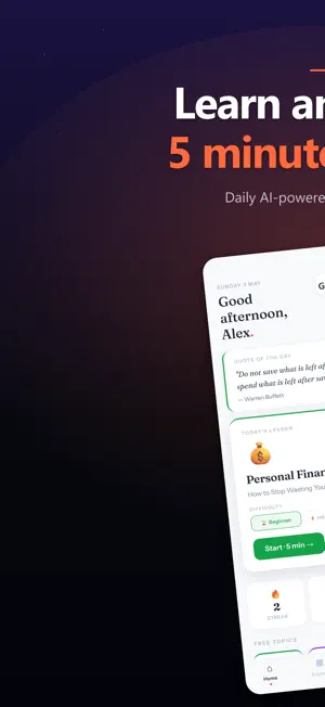 Menta — Learn in 5 Minutes screenshot 1