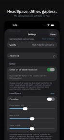 Fidelia — Hi-Res Music Player screenshot