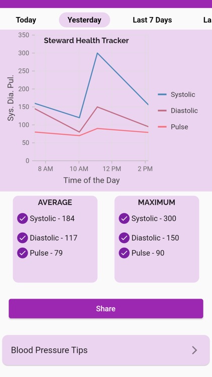VitaTrack - Blood Pressure App screenshot-3