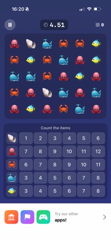 Counting Items: Brain Training Screenshot 3 of 4