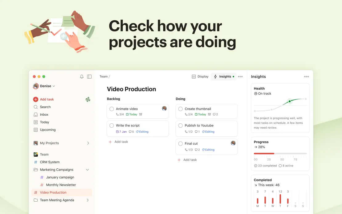 Todoist, App Store screenshot 4