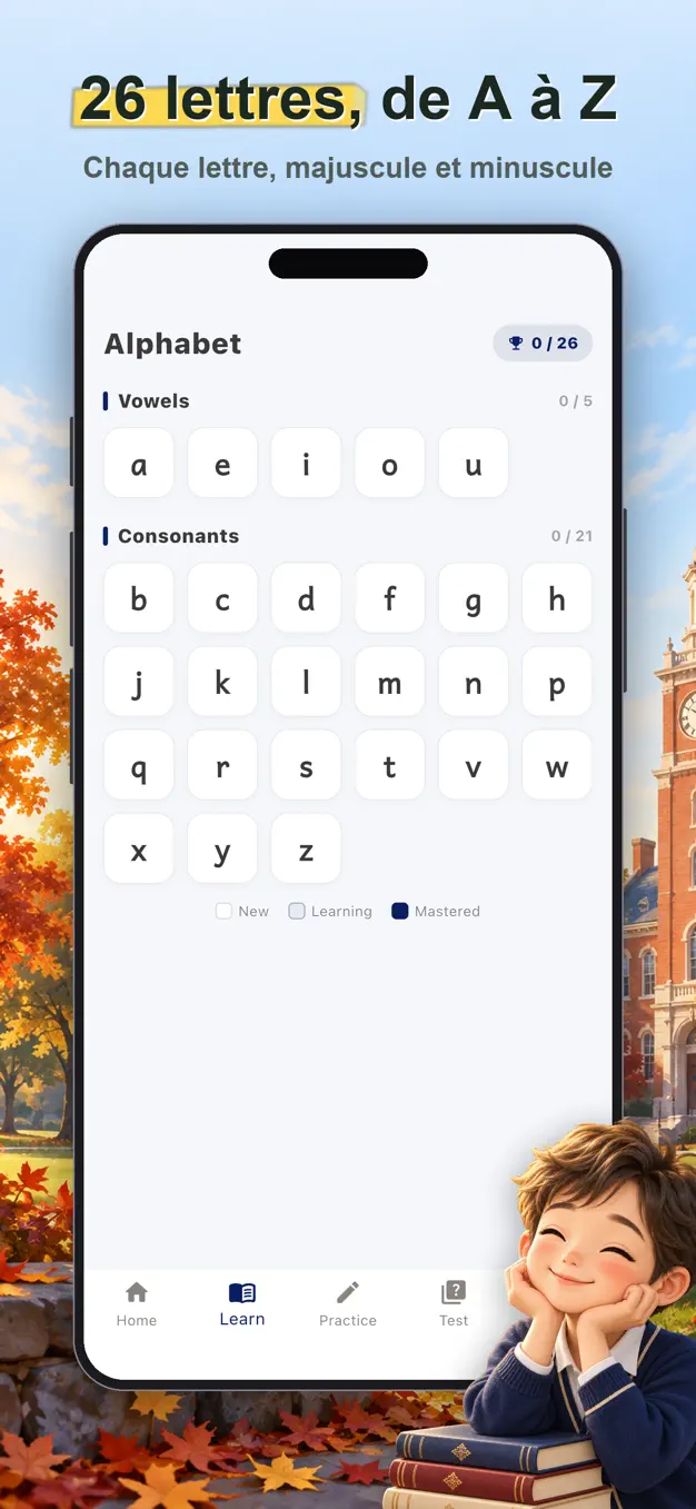 Alphabet anglais